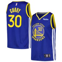 Игровая джерси Stephen Curry Golden State Warriors Fast Break Player Badge - Royal