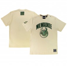 Футболка Milwaukee Bucks NBA x Two Hype Unisex Culture & Hoops – Cream