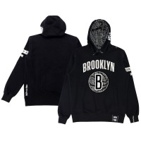 Толстовка Brooklyn Nets NBA x Two Hype Unisex Culture & Hoops Heavyweight – Black