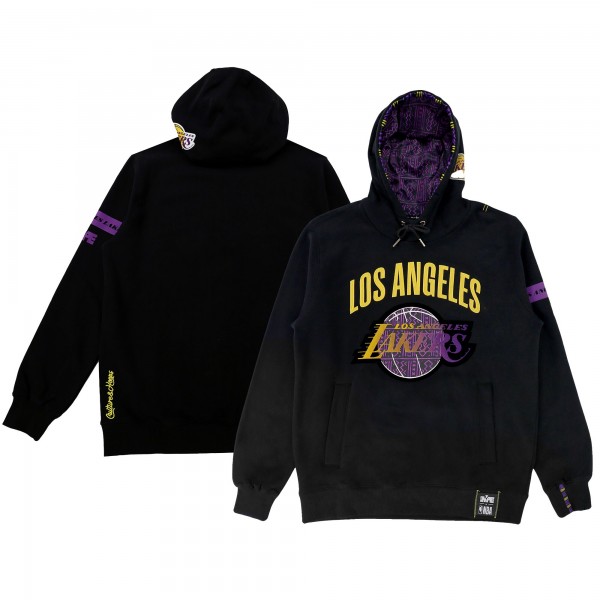 Толстовка Los Angeles Lakers NBA x Two Hype Unisex Culture & Hoops Heavyweight – Black
