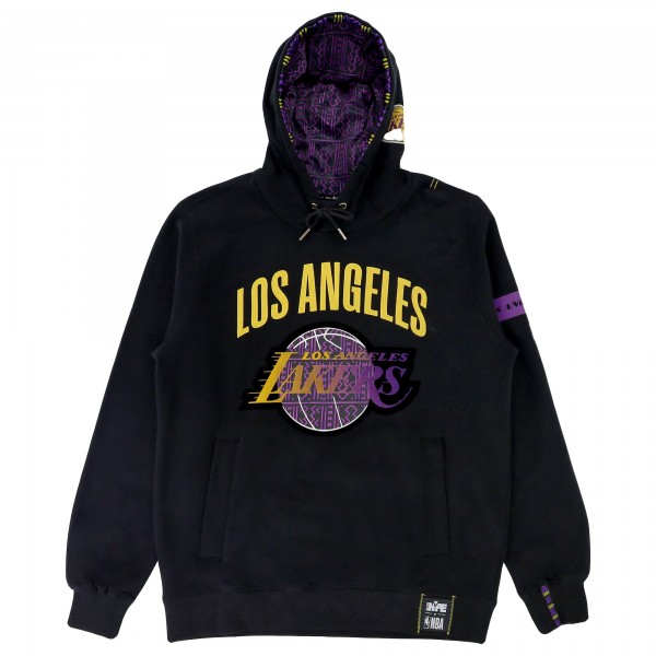 Толстовка Los Angeles Lakers NBA x Two Hype Unisex Culture & Hoops Heavyweight – Black