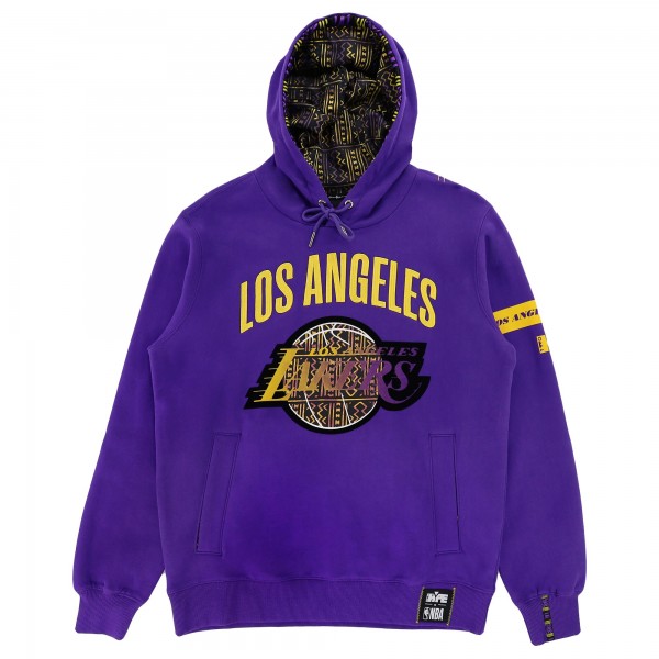 Толстовка Los Angeles Lakers NBA x Two Hype Unisex Culture & Hoops Heavyweight – Purple