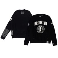 Кофта Brooklyn Nets NBA x Two Hype Unisex Culture & Hoops Heavyweight – Black