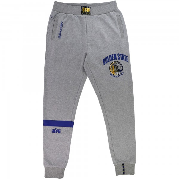 Спортивные штаны Golden State Warriors NBA x Two Hype Unisex Culture & Hoops Heavyweight – Heather Gray