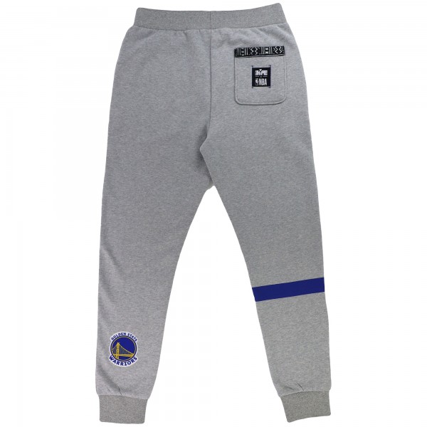 Спортивные штаны Golden State Warriors NBA x Two Hype Unisex Culture & Hoops Heavyweight – Heather Gray
