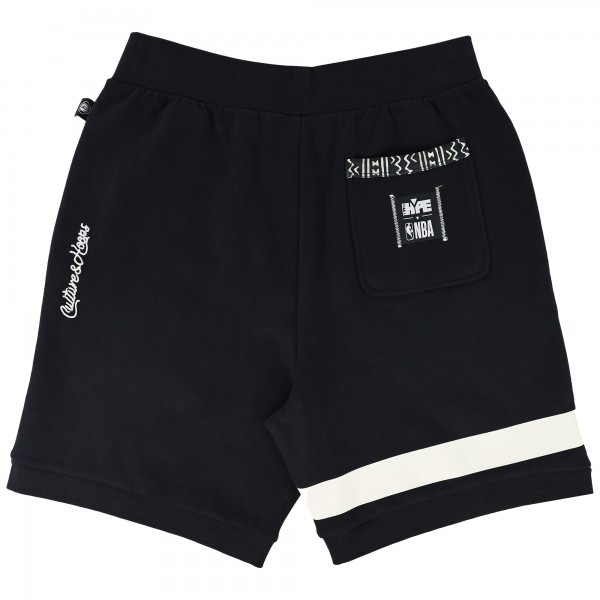 Шорты Brooklyn Nets NBA x Two Hype Unisex Culture & Hoops Premium Classic Fleece – Black