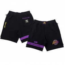 Шорты Los Angeles Lakers NBA x Two Hype Unisex Culture & Hoops Premium Classic Fleece&nbsp;– Black