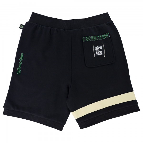 Unisex Milwaukee Bucks NBA x Two Hype Black Culture & Hoops Premium Classic Fleece Shorts
