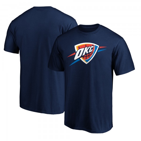 Футболка Oklahoma City Thunder Navy Primary Logo