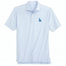 Los Angeles Dodgers johnnie-O Light Blue Fathers Day Lyndon Polo