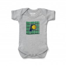 Newborn & Малышам Indiana Pacers Chad & Jake Heather Gray St. Patricks Day Feeling Lucky Bodysuit