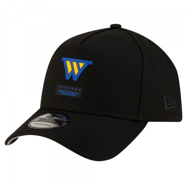 Бейсболка Golden State Warriors New Era x Bristol Studio Black Dynasty Edition 9FORTY A-Frame