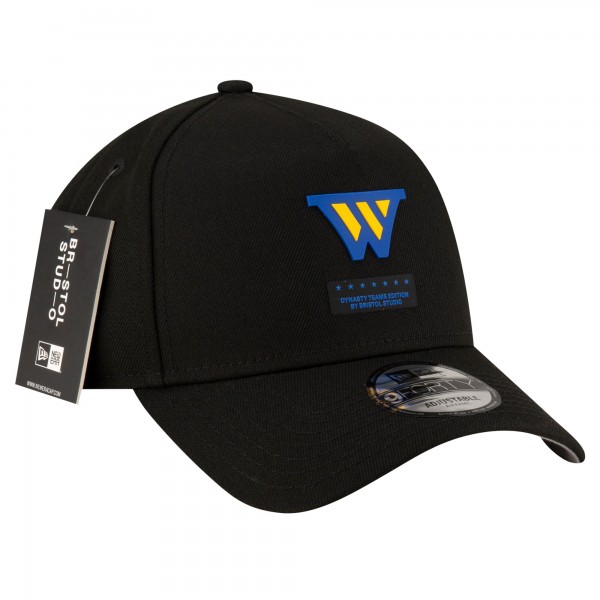 Бейсболка Golden State Warriors New Era x Bristol Studio Black Dynasty Edition 9FORTY A-Frame