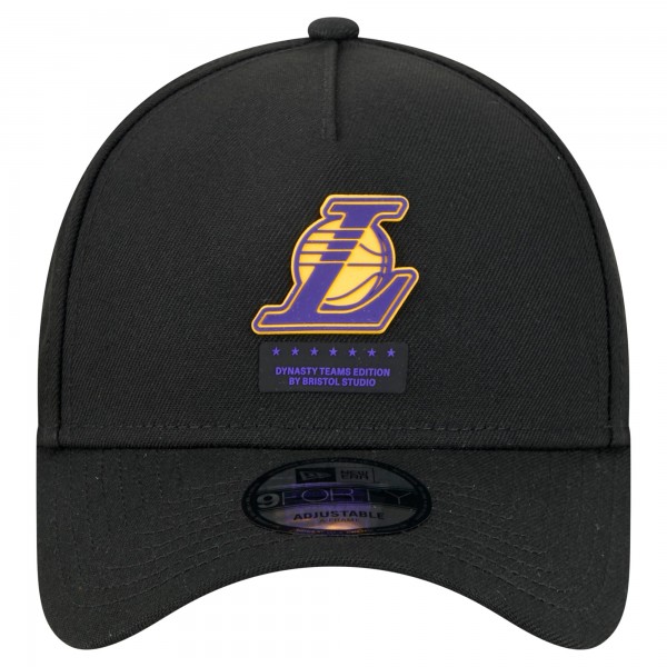 Бейсболка Los Angeles Lakers New Era x Bristol Studio Black Dynasty Edition 9FORTY A-Frame