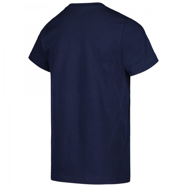 Футболка Dallas Mavericks Mitchell & Ness Youth Hardwood Classics Retro Logo - Navy