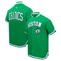 Бомбер Boston Celtics Pro Standard Classic Warm-Up - Kelly Green