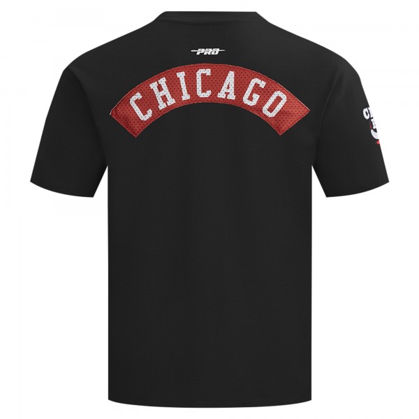 Футболка Chicago Bulls Pro Standard Black Made To Play Drop Shoulder