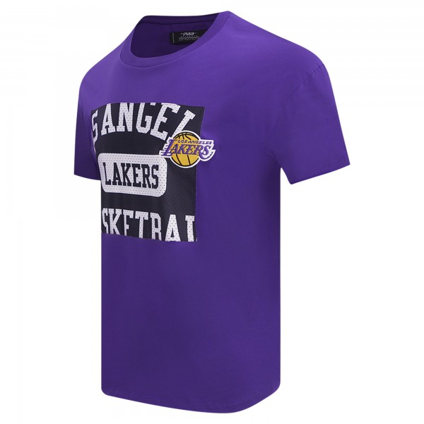 Футболка Los Angeles Lakers Pro Standard Made To Play Drop Shoulder - Purple