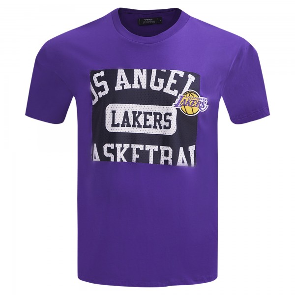 Футболка Los Angeles Lakers Pro Standard Made To Play Drop Shoulder - Purple
