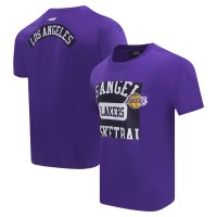 Футболка Los Angeles Lakers Pro Standard Made To Play Drop Shoulder - Purple