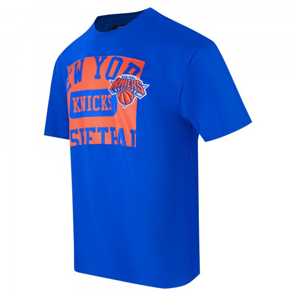 Футболка New York Knicks Pro Standard Made To Play Drop Shoulder - Royal