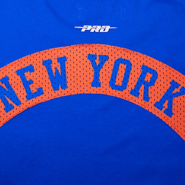 Футболка New York Knicks Pro Standard Made To Play Drop Shoulder - Royal