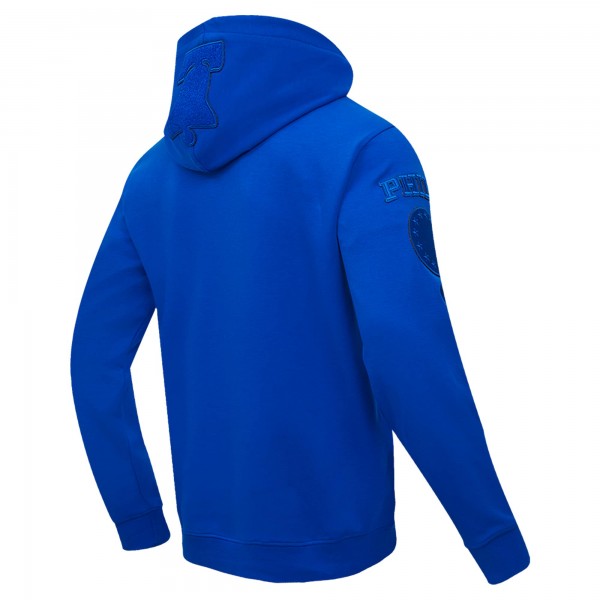 Philadelphia 76ers Pro Standard Royal Triple Tonal DK Pullover Hoodie Jacket