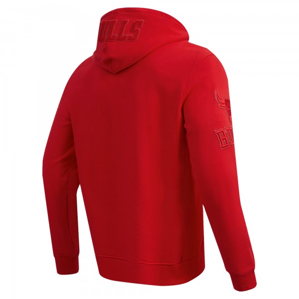 Толстовка на молнии Chicago Bulls Pro Standard Triple Tonal DK - Red