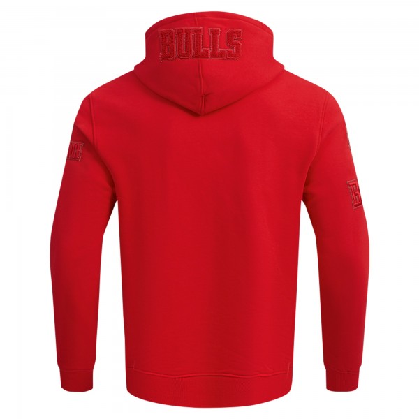 Толстовка на молнии Chicago Bulls Pro Standard Triple Tonal DK - Red