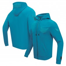 Толстовка на молнии Charlotte Hornets Pro Standard Triple Tonal DK - Teal