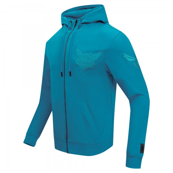 Толстовка на молнии Charlotte Hornets Pro Standard Triple Tonal DK - Teal
