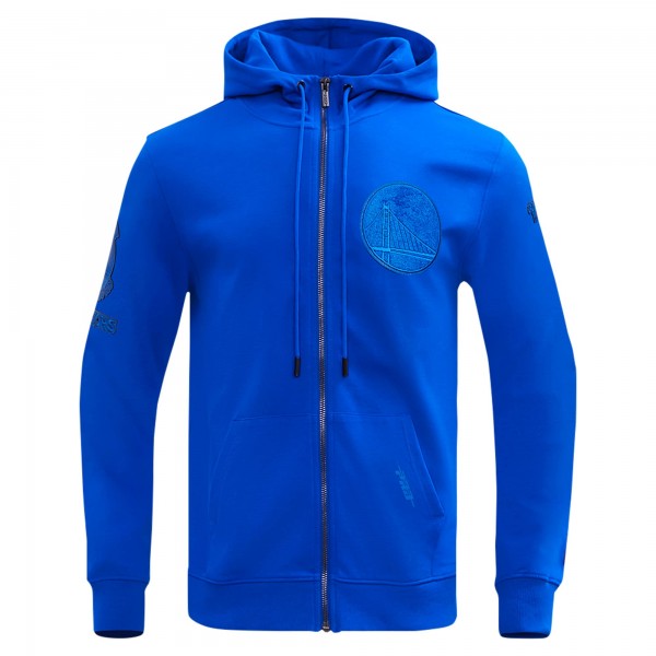 Толстовка на молнии Golden State Warriors Pro Standard Triple Tonal DK - Royal