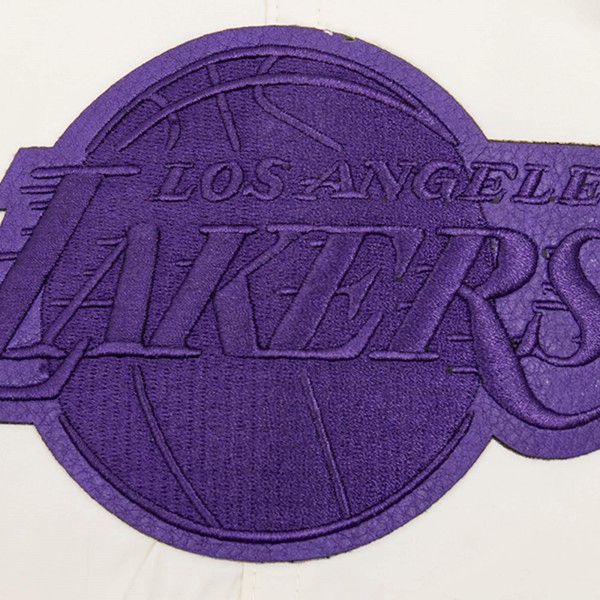 Шорты Los Angeles Lakers Pro Standard Cream Triple Tonal Woven