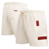 Шорты Miami Heat Pro Standard Cream Triple Tonal Woven