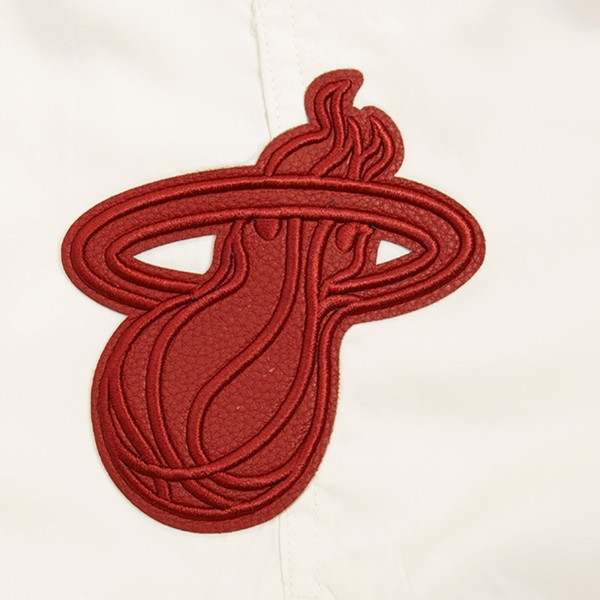 Шорты Miami Heat Pro Standard Cream Triple Tonal Woven