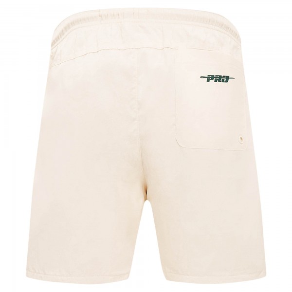Milwaukee Bucks Pro Standard Cream Triple Tonal Woven Shorts