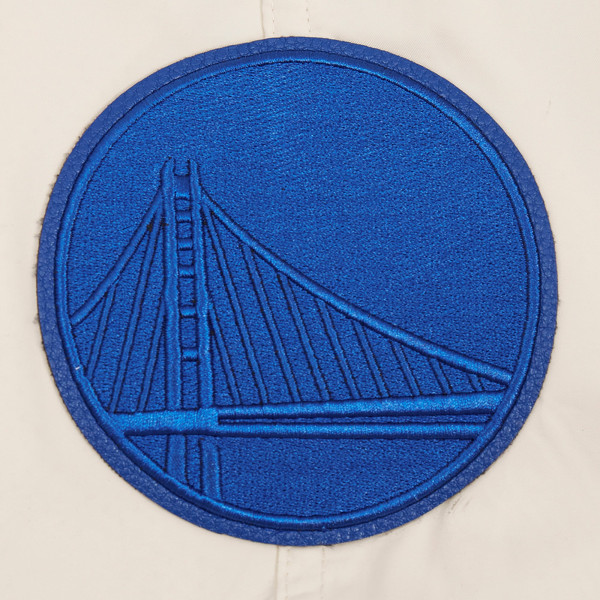 Шорты Golden State Warriors Pro Standard Cream Triple Tonal Woven