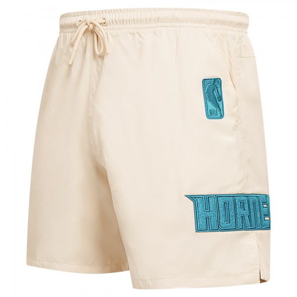 Шорты Charlotte Hornets Pro Standard Triple Tonal Woven - Cream