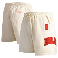 Шорты Chicago Bulls Pro Standard Triple Tonal Woven - Cream