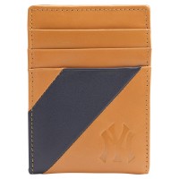New York Yankees Lusso Olson Leather Cardholder