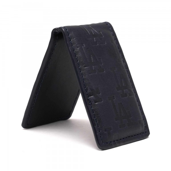 Los Angeles Dodgers Lusso Navy Sammy Magnetic Money Clip