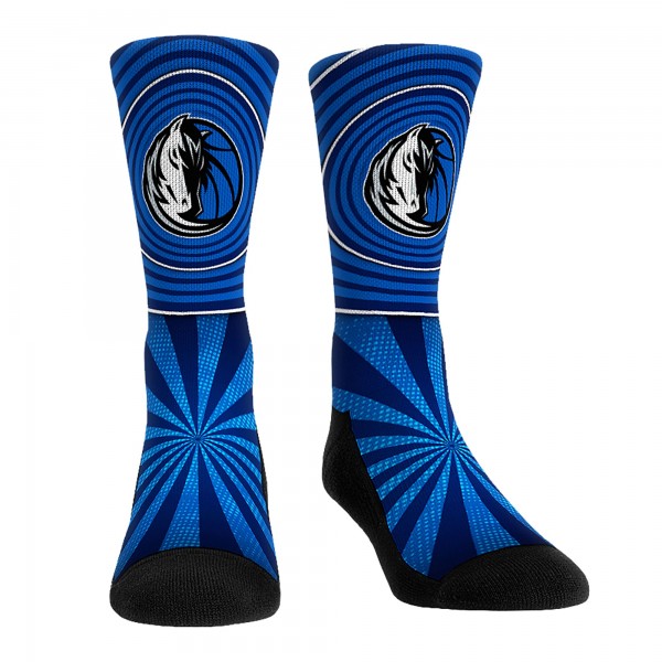 Три пары носков Luka Dončić Dallas Mavericks Rock Em Socks Unisex Bobblehead Crew