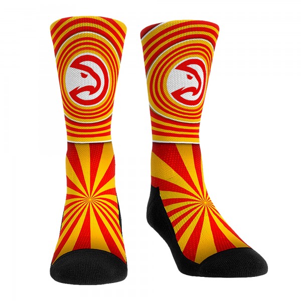 Три пары носков Trae Young Atlanta Hawks Rock Em Socks Unisex Bobblehead