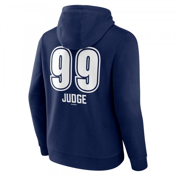 Толстовка New York Yankees Aaron Judge Navy Fastball Player Name & Number