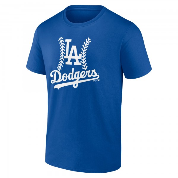 Los Angeles Dodgers Mookie Betts Royal Fastball Player Name & Number T-Shirt
