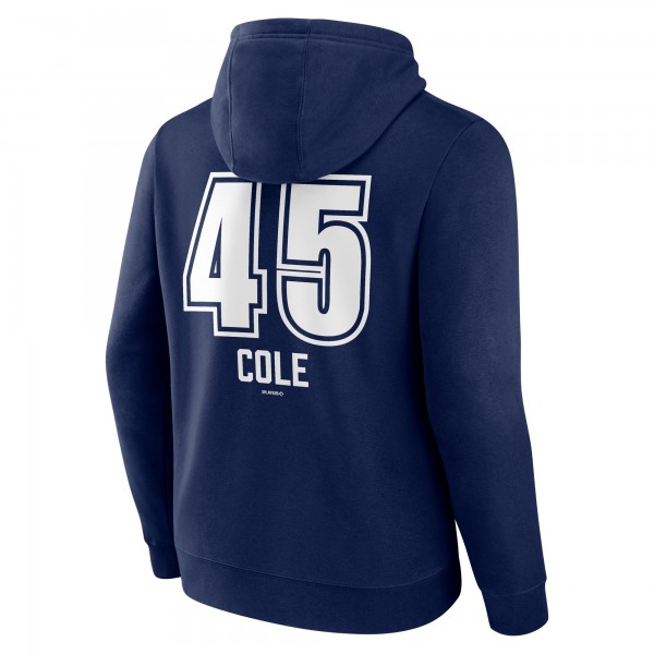 Толстовка New York Yankees Gerrit Cole Navy Fastball Player Name & Number