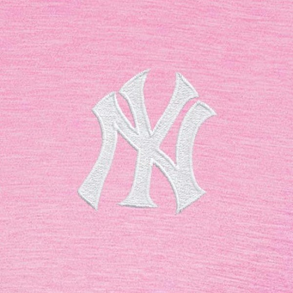 New York Yankees Antigua Pink Par 3 Polo