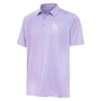 Los Angeles Dodgers Antigua Lavender Par 3 Polo