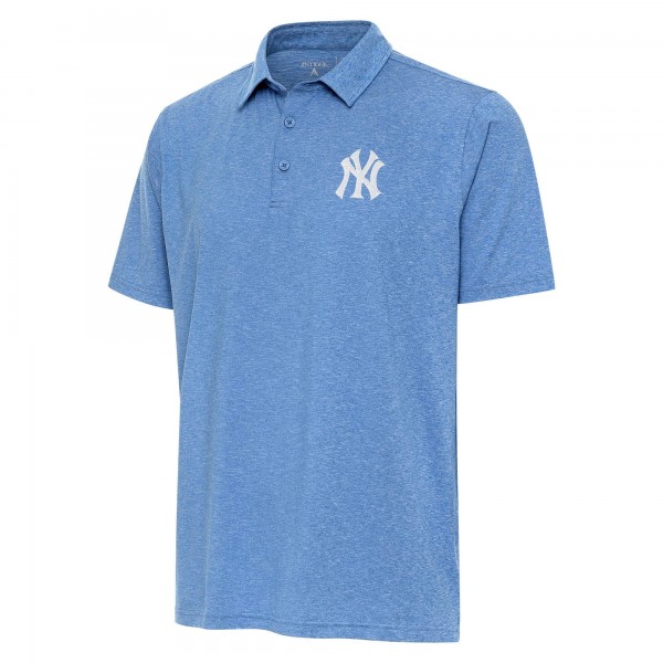 New York Yankees Antigua Blue Par 3 Polo