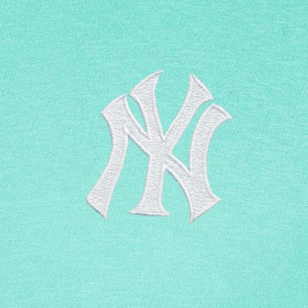 New York Yankees Antigua Heather Aqua Par 3 Polo